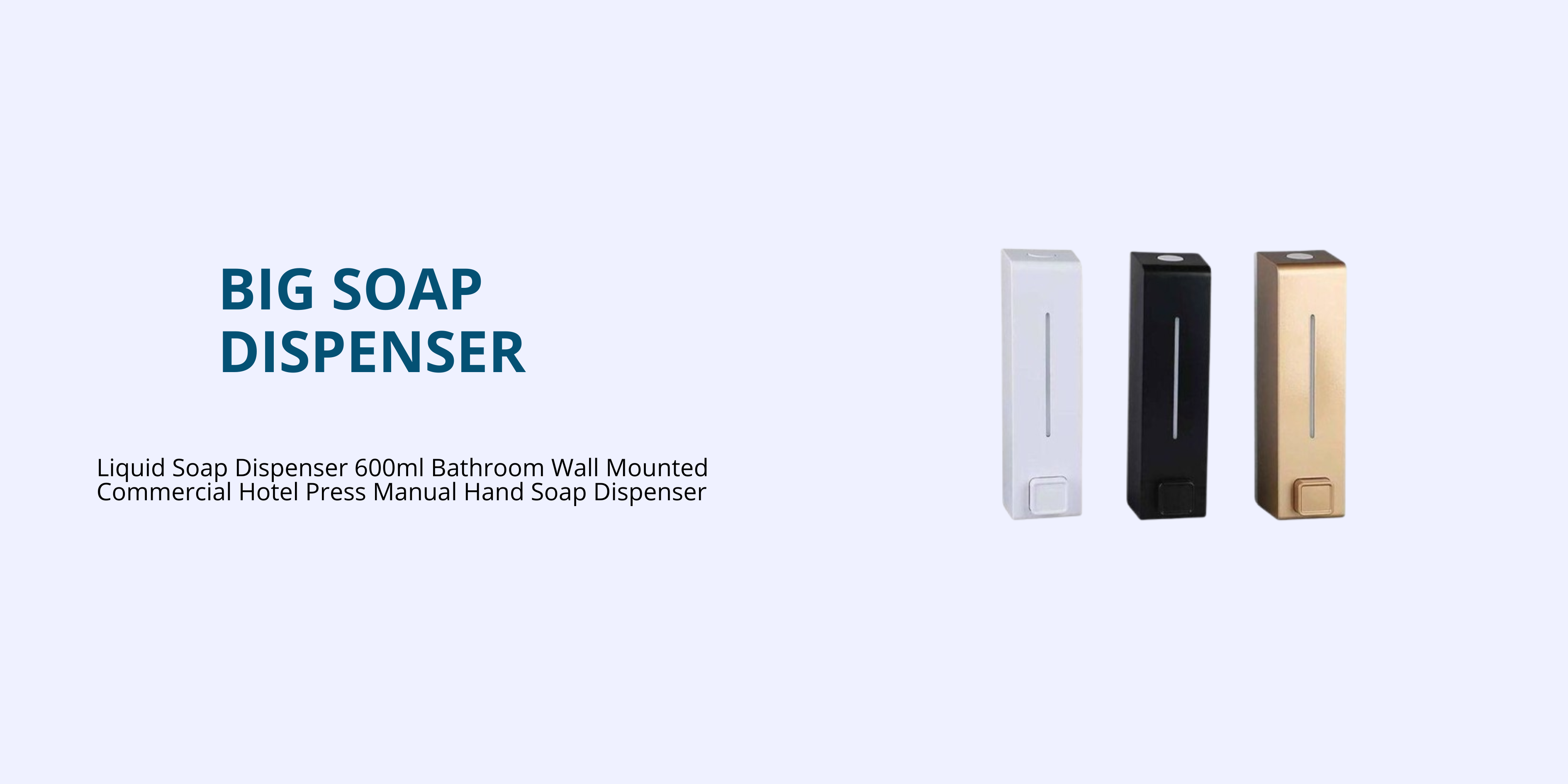 Soap dispenser